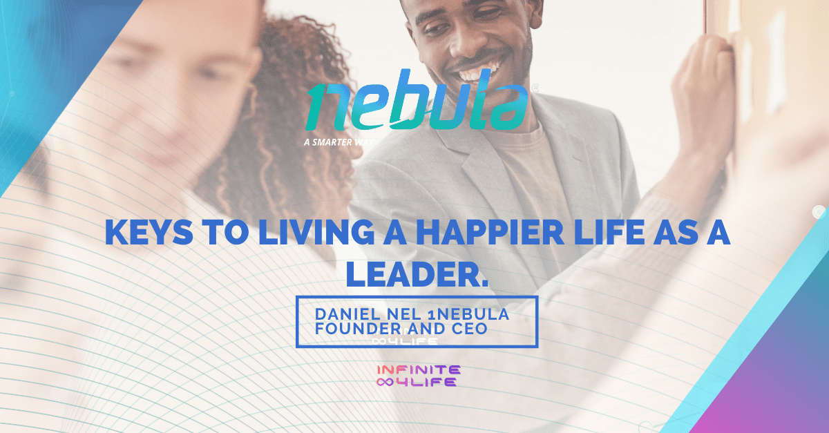 Keys to Living a Happier Life as a Leader.